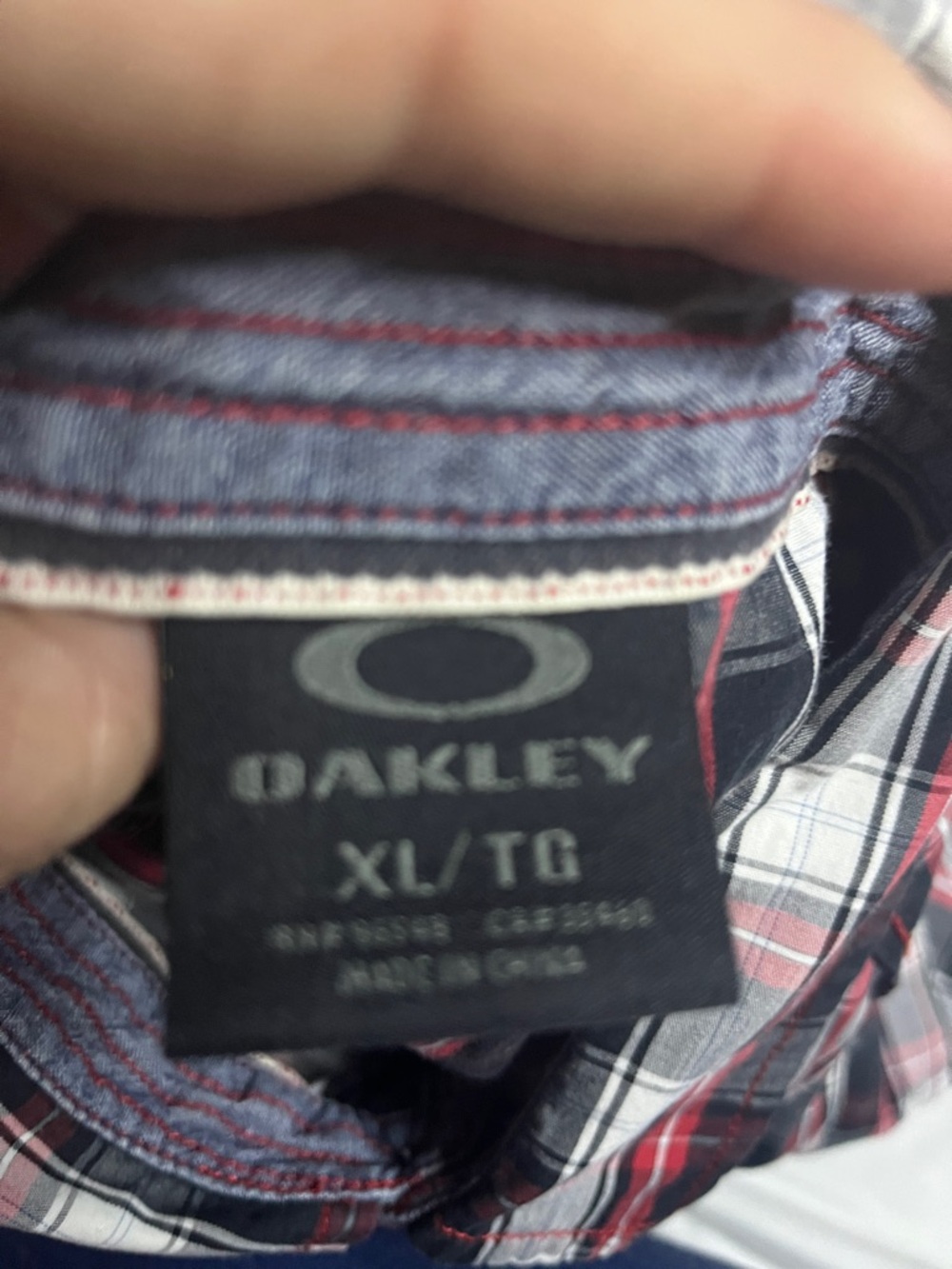 Oakley Plaid ButtonDown Shirt - Picture 7 of 9